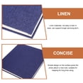 thumbnail image 5 of RENACLIPY Linen Photo Book Album in Navy for Displaying and Preserving Precious Moments, 5 of 5