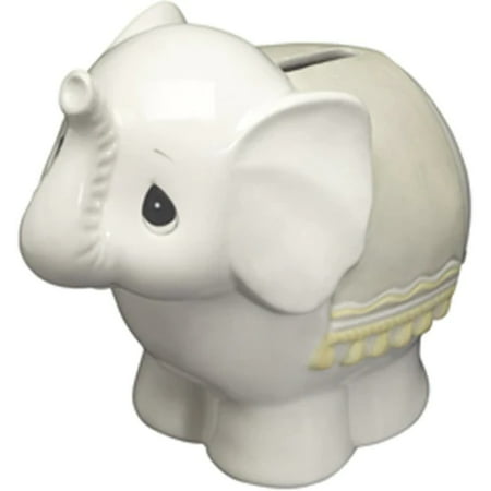 UPC: 0875555036855 | Precious Moments Elephant Bank Ceramic 162426