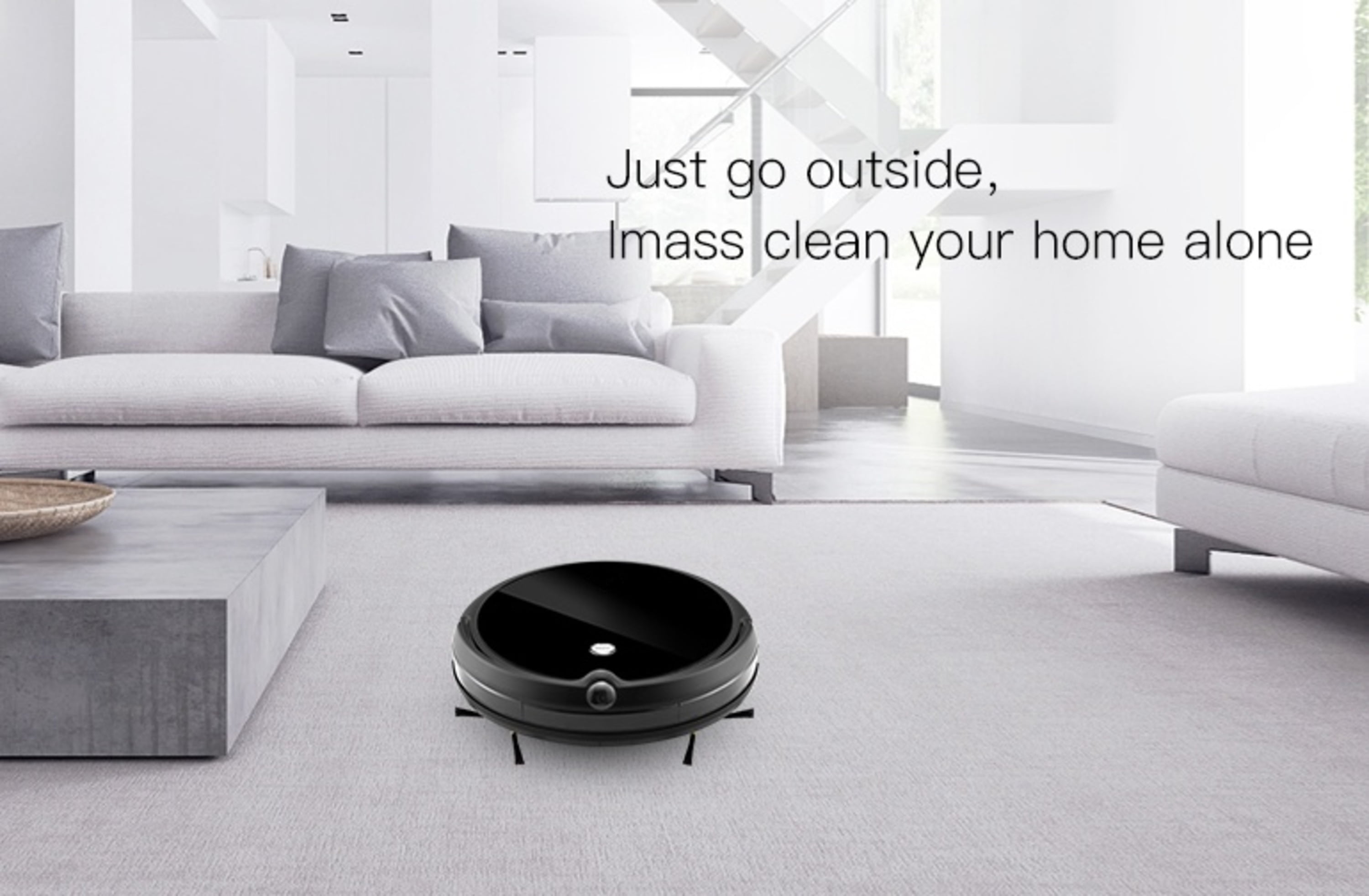 IMASS A3 New Robot Vacuum & Mops with Surveillance Camera Communication Monitor