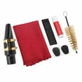 thumbnail image 1 of Juego De Herramientas De Limpieza De Saxofón, Kit De Boquilla De Saxofón Tenor Resistencia Al Desgaste Conveniente Para La Escuela Para El Hogar Para Estudiantes Para ANGGREK Mouthpiece Set, 1 of 8