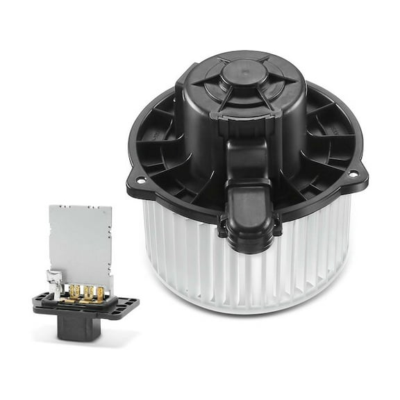 Front HVAC Blower Motor and Resistor Kit 2 - Compatible with 2006 - 2010 Hyundai Sonata 2007 2008 2009