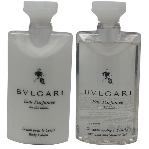 Bvlgari White Tea au the blanc 2 Lotions and 2 Shower gels
