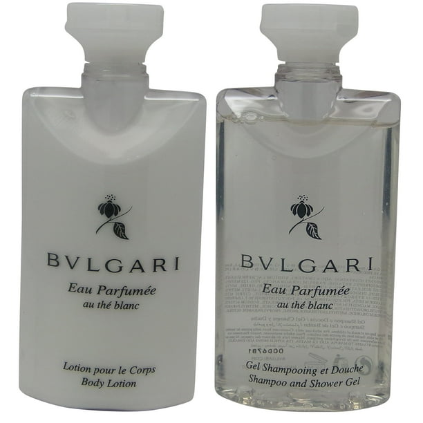 Bulgari Bvlgari White Tea au the blanc 2 Lotions and 2 Shower gels
