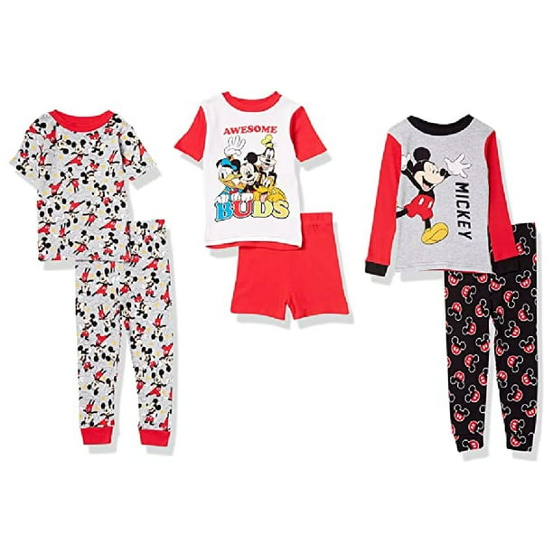 Set de pijama de algodón Mickey Mouse OH MICKEY 3T para niños de Disney