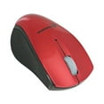 thumbnail image 2 of Mini Wireless Optical Mouse, 2.4 Ghz Frequency/30 Ft Wireless Range, Left/right Hand Use, Red/black | Bundle of 10 Each, 2 of 8
