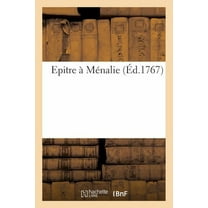 Langues: Epitre À Ménalie (Paperback)