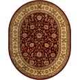 thumbnail image 2 of Rugs.com Aditi Collection Rug – 7' 10 x 10' Oval Red Low Rug Perfect For Living Rooms, Large Dining Rooms, Open Floorplans, 2 of 9