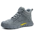 thumbnail image 2 of Steel Toe Cap Trainers for Men Women Safety Work Shoes Steel Toe Sneakers Lightweight Non Slip Work Shoes, 2 of 8