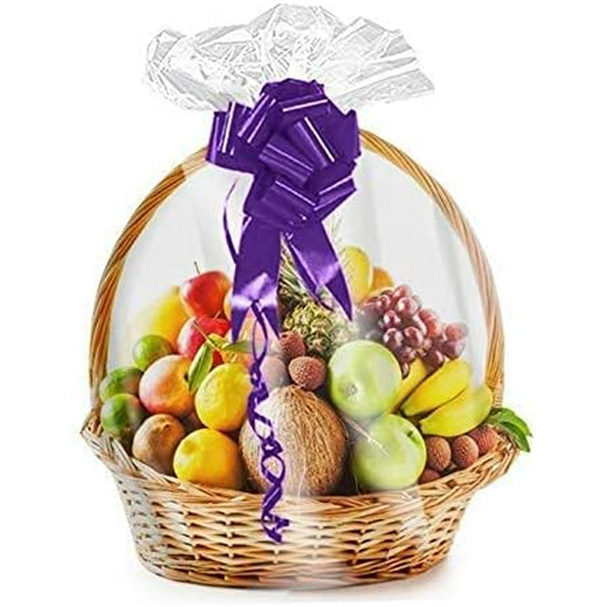 Shrink Wrap 5 Pack Basket Bags For Gift Baskets Clear Cellophane Pvc Shrink  Bags 32X 40 | Walmart Canada