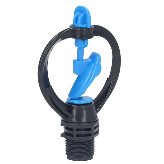 Arroseur de Pelouse, Buse d'Arrosage de Pelouse à Rotation Automatique 360 à Intervalle Moyen avec Filetage Externe G1/2 15 Pcs