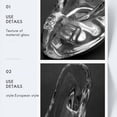 thumbnail image 5 of Zapatos de Cristal Regalo Cumpleaños Decoración para el Hogar Cenicienta Tacón Alto Boda Figuras Miniaturas Ornamento, 5 of 5