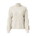 thumbnail image 2 of Vedolay Cropped Sweater Women's Oversized Deep V Neck Sweaters Long Sleeve Knitted Pullover Sweater,E M, 2 of 3