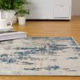 thumbnail image 4 of Washable Living Room Rug, Modern Abstract Soft Non-Slip Accent Rug, Indoor Floor Carpet for Bedroom, Bathroom, and Kitchen, 4 of 9