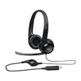 thumbnail image 4 of Auriculares Logitech H390 USB con micrófono con cancelación de ruido y hub USB de 4 puertos, 4 of 9