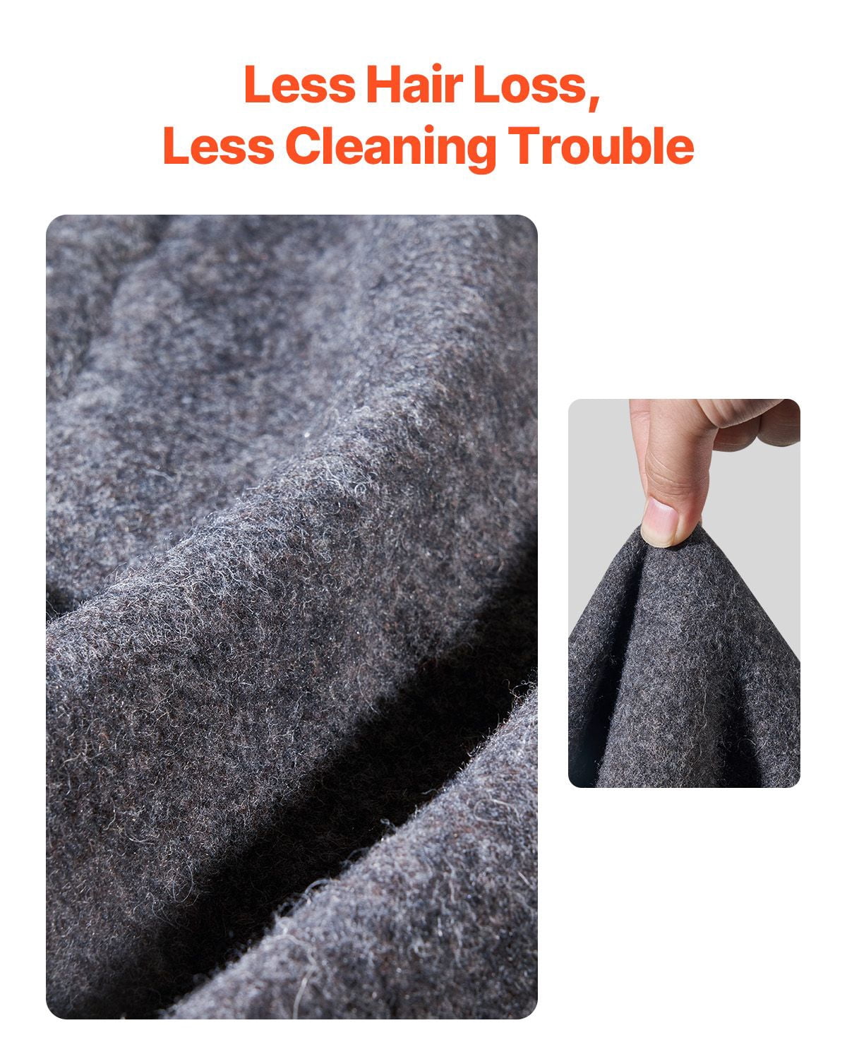 Wool Camping Blanket 64x88 Inch 80% Wool Blend Flame Retardant V-0 for Outdoor Hiking Camping