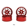 thumbnail image 4 of fastboy 4piece 22.5mm Aluminum Alloy Wheel Rims Compatible With Wltoys 1/28 K969 Metal RC Car Upgrade Racing Tire RC Car red 1Set, 4 of 6