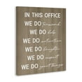 thumbnail image 3 of Stupell Industries Rustic Lodge In This Office Motivational Canvas Art, 16 x 20, by Lil' Rue, 3 of 8
