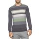 thumbnail image 2 of Jersey a rayas Merino Calvin Klein para hombre gris mediano, 2 of 2