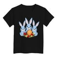 thumbnail image 4 of Tanghaowl Easter Shirts for Boys Girls Easter Children's Cute Rabbit Easter Egg Casual T Shirt Toddler Shirts Girls 2t, 4 of 4