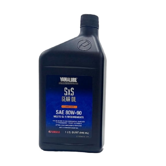 Original Yamalube ACC-GROIL-G5-QT Side-by-Side Gear Oil Yamalube - (1) 32 Ounce Quarts