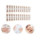 thumbnail image 3 of 1 Set Ultra-thin Ballet False Nails Plastic Exquisite Fake Nails for Women Girls, 3 of 8