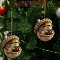 thumbnail image 4 of Adorno Navideño de Animales Del Bosque de 10 Cm | Colgante Acrílico para Árbol de Navidad | Decoración Caprichosa de Animales Del Bosque | Ideal para Árboles, Coronas, Centros de Mesa y Regalos, 4 of 6