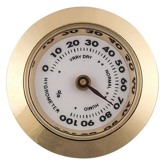HONMEET 1Set Round Hygrometer with Advanced Sensor Technology for Indoor and Outdoor Humidity Monitoring