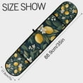 thumbnail image 3 of Yayeee Double Oven Mitt Kitchen Heat Resistant Baking 35" x7" Quilted Glove, Floral Lemons, 3 of 6