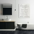 thumbnail image 2 of Stupell Industries Laundry Option List Wash or Go Naked Humor, 36 x 48, Designed by Daphne Polselli, 2 of 6