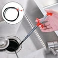thumbnail image 4 of simhoa Sink Cleaning Hook Plumbing Pipe Sewer Dredging Tool Hair Remover 160cm, 4 of 8