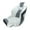 White/Charcoal, variant on Seamander Marine Vinyl Molded Boat Captain Bucket Seat, Solid White