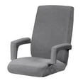 thumbnail image 3 of Durable Stretch Waterproof Office Chair Cover, High Back Computer Chair Slipcovers, for Universal Rotating Chair with Armrest Cover, 3 of 10