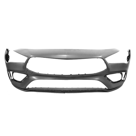 New Aftermarket  Unpainted Front Bumper Cover Replaces 11888086009999 With AMG Package fits 2020-2022 Mercedes-Benz CLA250::Without Aero Package