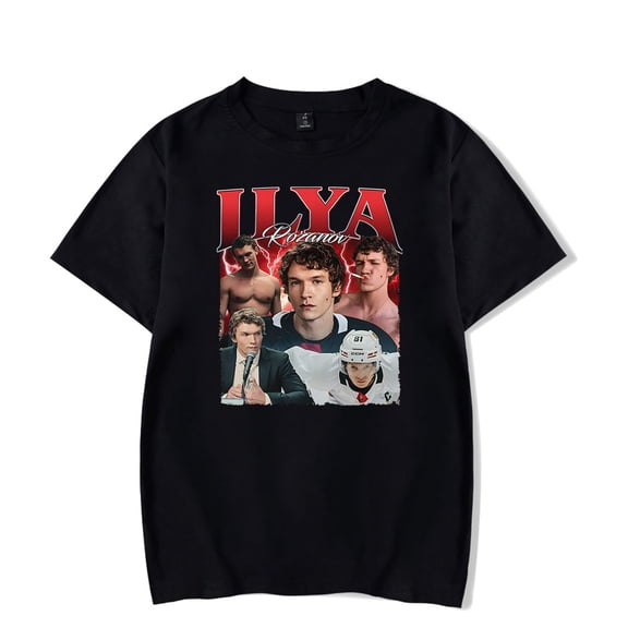 Heated Rivalry Ilya Rozanov T-shirt Crewneck Short Sleeve Tee Women Men Casual Fashion Tops