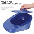 thumbnail image 1 of OULII Durable Plastic Bed Pan For Women Easy Clean 1Pack, 1 of 7
