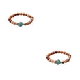thumbnail image 4 of Sonducket Sea Turtle Bracelet Adjustable Turquoise Jewelry Beads Natural Crystals and Buddha Friendship Gemstones Bracelets Stone Agate Type4 NO4, 4 of 6