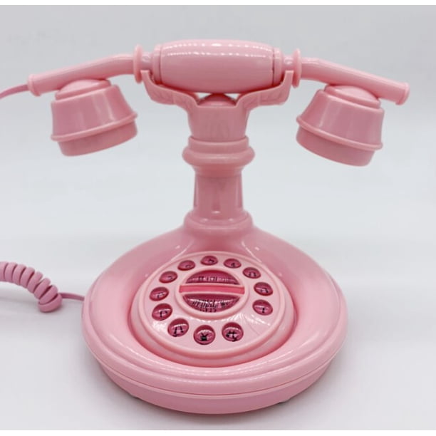 Hello Kitty Home-teléfono fijo Retro Para oficina, escritorio, dormitorio, multifunción, decoración de Hotel