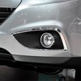 thumbnail image 3 of 1Pair Front Fog Lamp Bonnets Cover Fog Light Frame Cover Shell for IX35 2009 2010 2011 2012, 3 of 5
