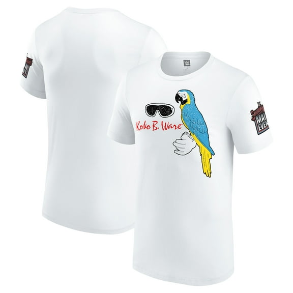 Men's White Koko B. Ware Saturday Night's Main Event T-Shirt
