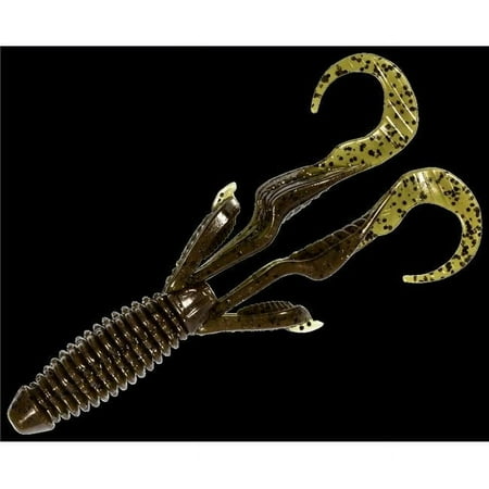 Z-Man CGR45-46 Gremlin Green Pumpkin 4.5in Creature Fishing Lures (4 Pack)