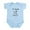 Sky Blue, variant on CafePress - My Dad Rocks (Drums) Infant Bodysuit - Baby Light Bodysuit, Size Newborn - 24 Months