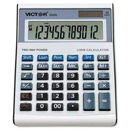 Victor 6500 Executive Desktop Loan Calculator, 12-Digit (Best Car Loan Calculator)