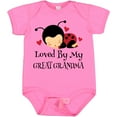 thumbnail image 3 of Inktastic Loved by My Great Grandma Girls Baby Bodysuit, 3 of 5
