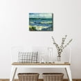 thumbnail image 5 of Canvas Prints Wall Art Seascape at Saintes Maries by Vincent Van Gogh Oil Paintings Reproduction Classical Giclee Artwork Ocean Sea Pictures for Bedroom Bathroom Kitchen Home Decorations, 5 of 9