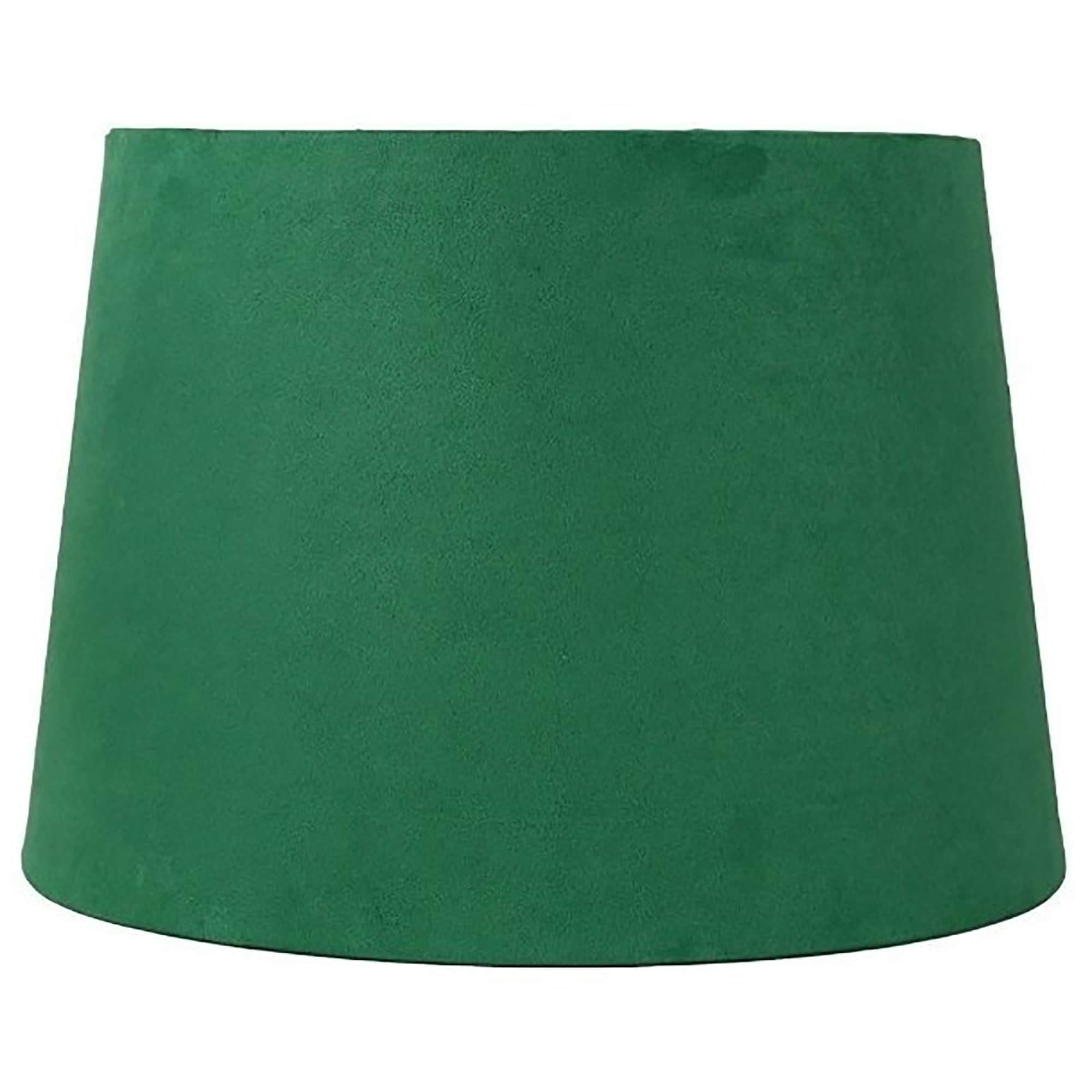 Urbanest Suede Drum, Lampshade, Mustard, 16"