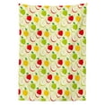 thumbnail image 3 of Ambesonne Fruits Tablecloth Rectangular Table Cover, Retro Country Kitchen, 60"x90", Green Red Yellow, 3 of 4