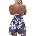 thumbnail image 3 of MesaSe Combinaison Sans Manches Femmes Combinaison Femmes Combinaison Sans Manches Rompers Taille Haute de l'Épaule Bustier Jambe Large avec Poche, 3 of 6