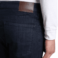thumbnail image 2 of Jachs New York Menâ€™s Stretch Denim Pants (Dark Blue, 32Wx30L), 2 of 3