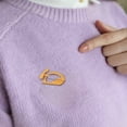 thumbnail image 4 of Wooden Animal Pattern Brooch Cartoon Animal Shape Lapel Badge Pin Sweater Clip Scarf Accessory Unique for Animal Lovers, 4 of 5