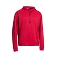 thumbnail image 6 of Expert Brand Men's Fleece Tec Pullover Hoodie Sweater, Red, Small, 6 of 7